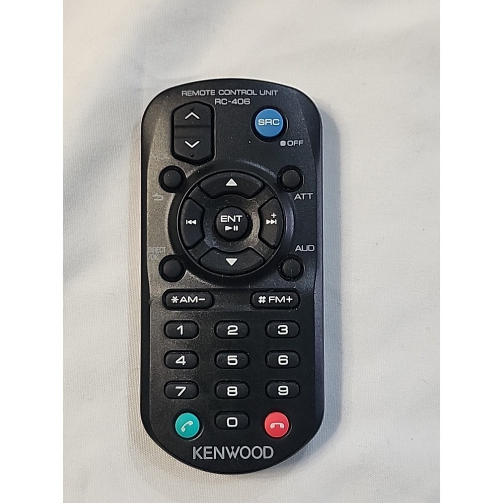 Genuine ‎ Kenwood RC-406 Replacement Remote Control - OEM - Tested